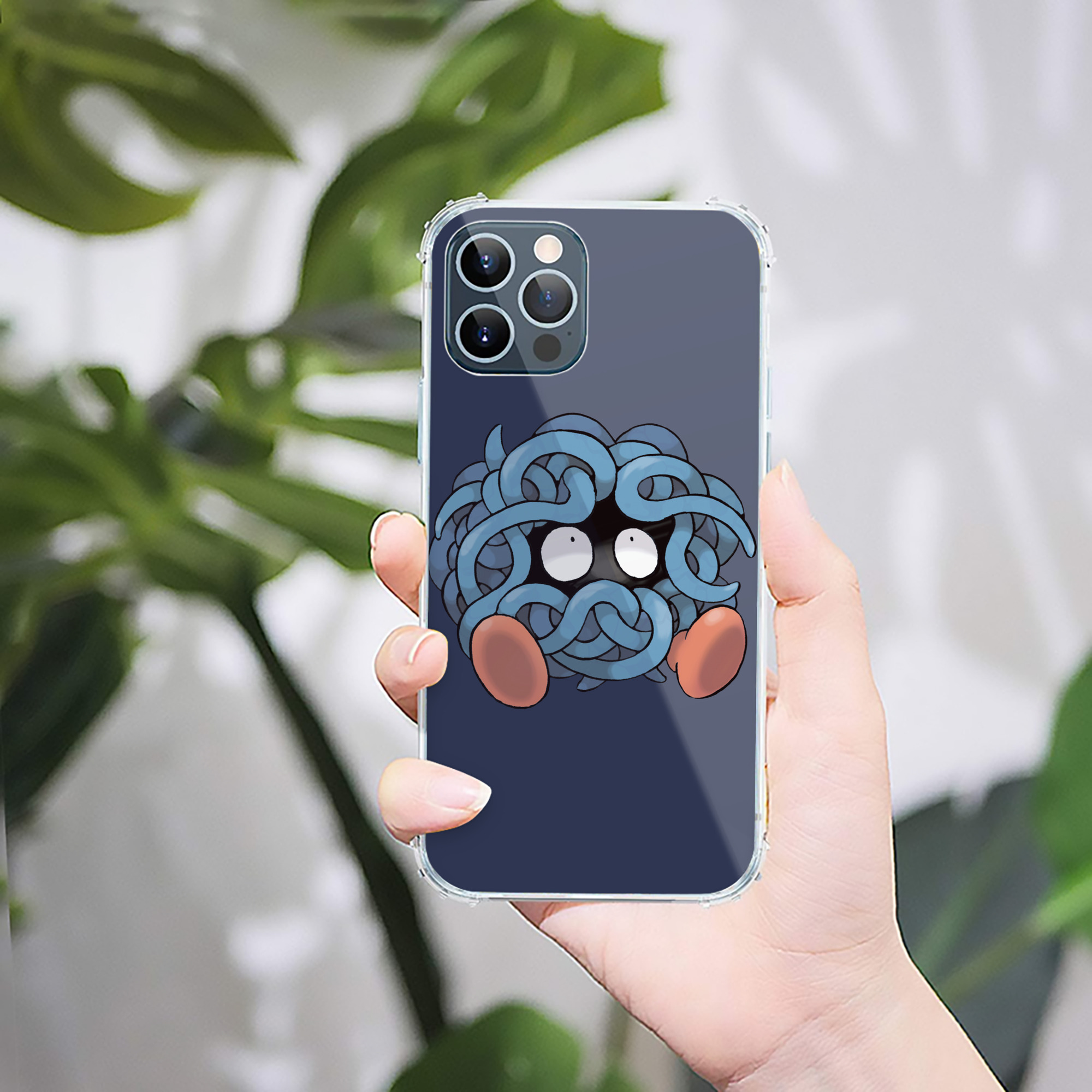 （画像用） ポケットモンスター Pokémon 【iPhone 12シリーズ対応】透明スマホケース（クリアソフトケース）